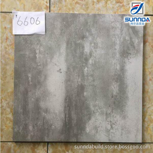 600x600mm first choice low water absorption cement look rustic porcelain tiles made in China